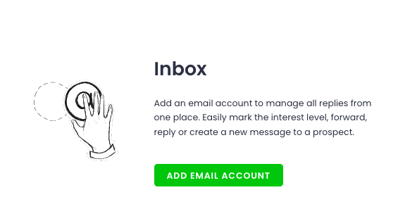 Add email account in Inbox